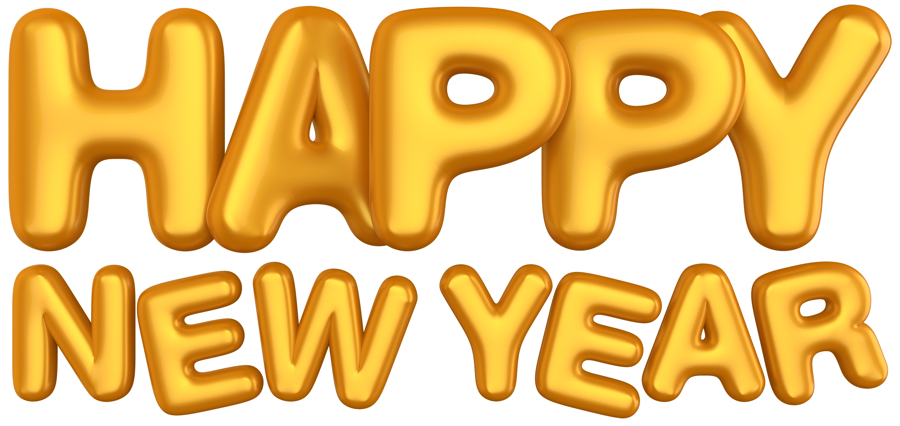 Happy New Year Transparent PNG Image | Gallery Yopriceville - High-Quality Free Images and